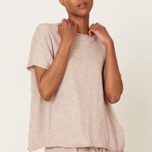 Lauren Manoogian Beige Top - Picture 1 of 1